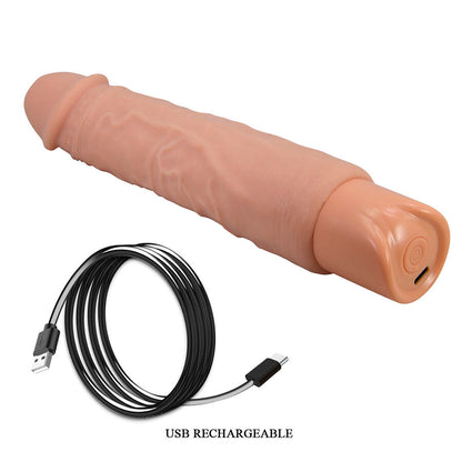 PRETTY LOVE - RUFUS VIBRADOR REALÍSTICO FLEXIBLE