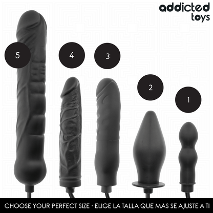 ADDICTED TOYS - PLUG ANAL INFLABLE MODELO 1