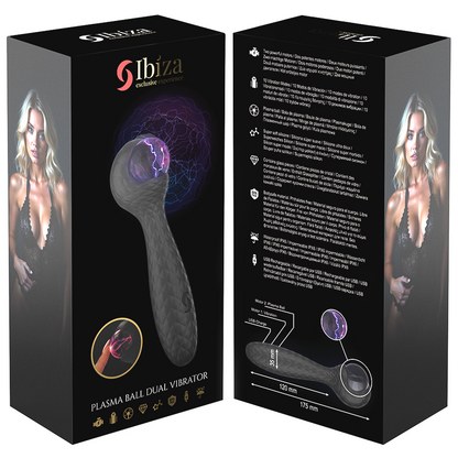 IBIZA - VIBRADOR Y ESTIMULADOR ESFERA DE PLASMA