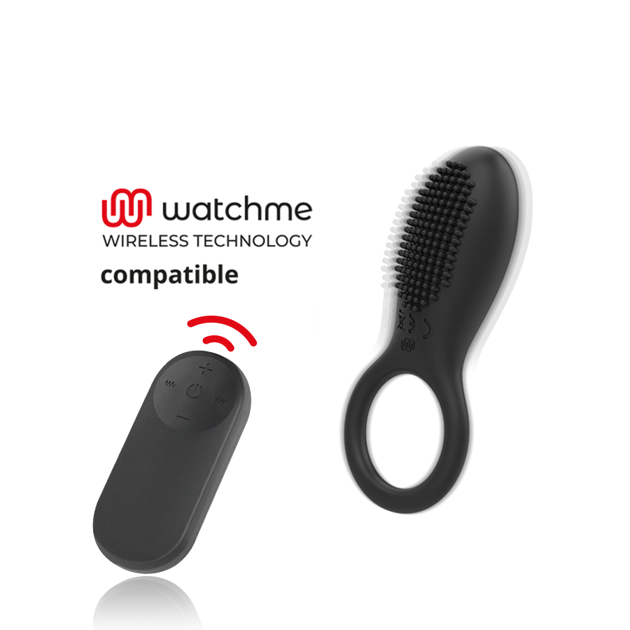 MR BOSS - TINO ANILLO ESTIMULADOR COMPATIBLE CON WATCHME WIRELESS TECHNOLOGY