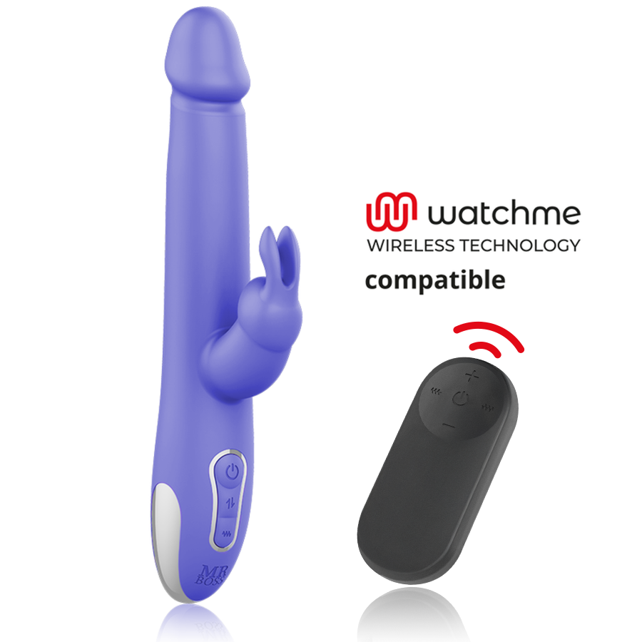 MR BOSS - ARTURO VIBRATOR & ROTATOR COMPATIBLE CON WATCHME WIRELESS TECHNOLOGY