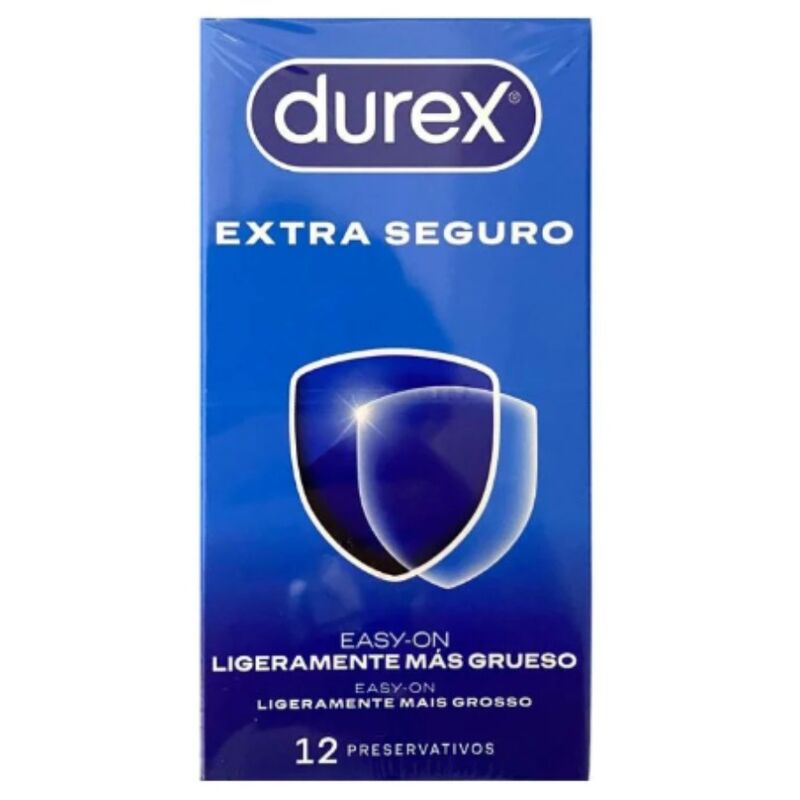 Preservativos Durex Extra Seguro - Pack de 12 unidades para mayor protección