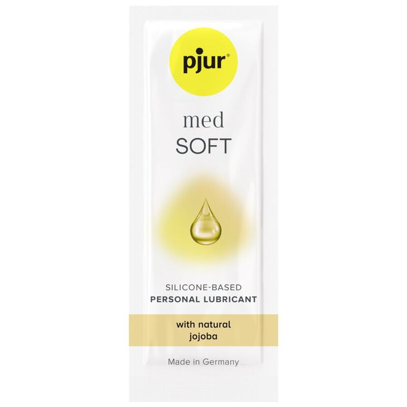 Lubricante de Silicona con Aceite de Jojoba Pjur Med Soft Glide - Hidratación y Cuidado para Piel Sensible