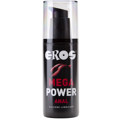 Lubricante Anal de Silicona EROS Power Line 125 ml - Potente y Duradero