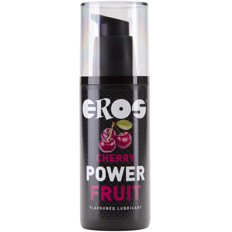 Lubricante Intenso de Cereza con Base de Agua y Silicona: Experiencia Eros de Calidad Alemana - 125 ml