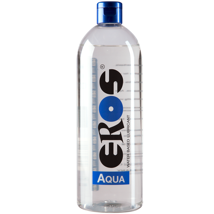 Lubricante Médico EROS Aqua 500ml: Hidratación y Deslizamiento Óptimos a Base de Agua, Compatible con Preservativos de Látex