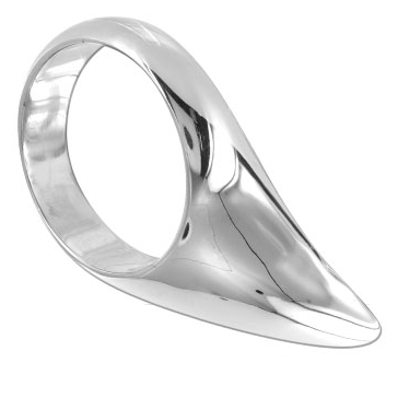 Anillo de Metal para Pene - Teardrop 55mm para Mayor Estimulación