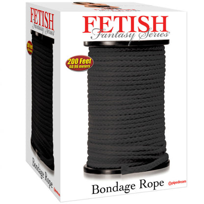 Cuerda de Seda Negra para Bondage - Fetish Fantasy Series 61 Metros