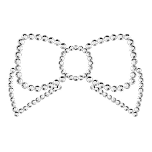 Cubre-pezones brillantes Mimi de Bijoux Indiscrets en color plata - Sensualidad en cada detalle