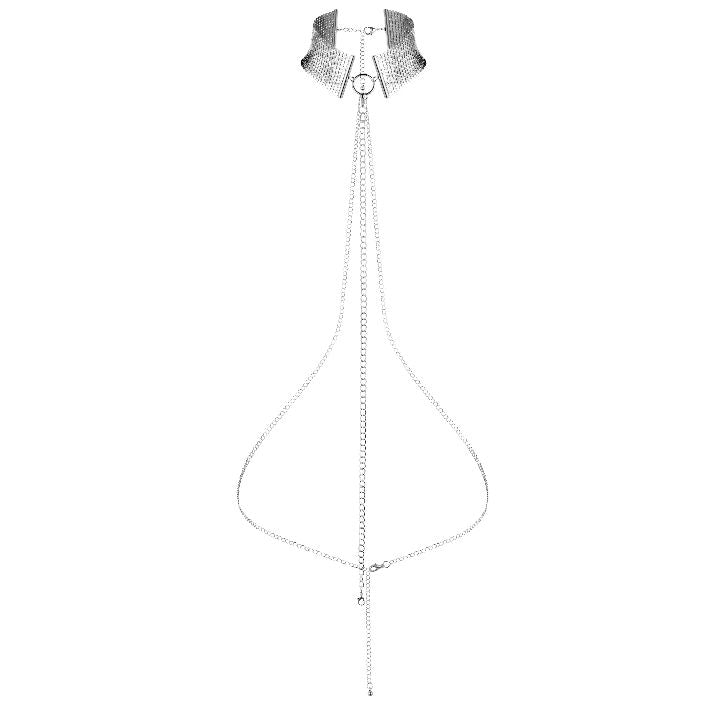 **Désir Métallique: Elegante Collar y Juguete Bondage sin Níquel**