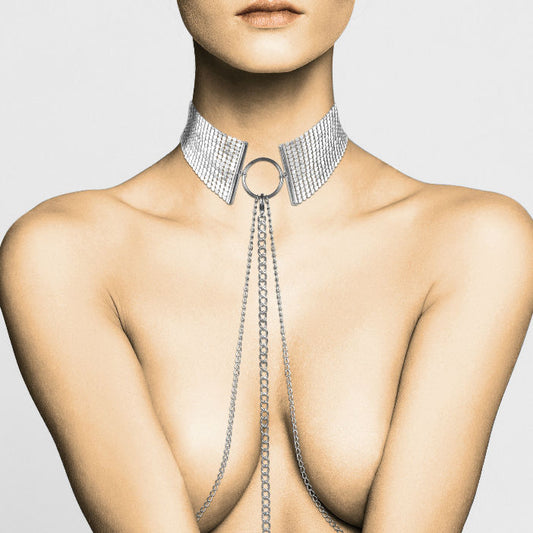 **Désir Métallique: Elegante Collar y Juguete Bondage sin Níquel**