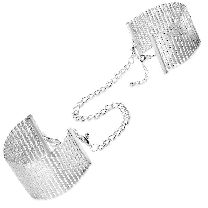 Bijoux Indiscrets Désir Métallique: Brazaletes Glamourosos y Esposas Ajustables para Momentos de Pasión