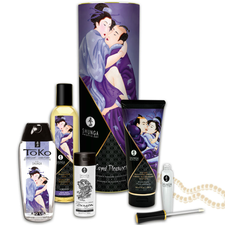 Kit de Placeres Carnales SHUNGA - Colección de Sensaciones Íntimas