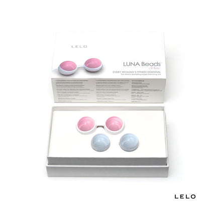 LELO - Bolas Kegel LUNA para Ejercicios de Fortalecimiento Pelvico