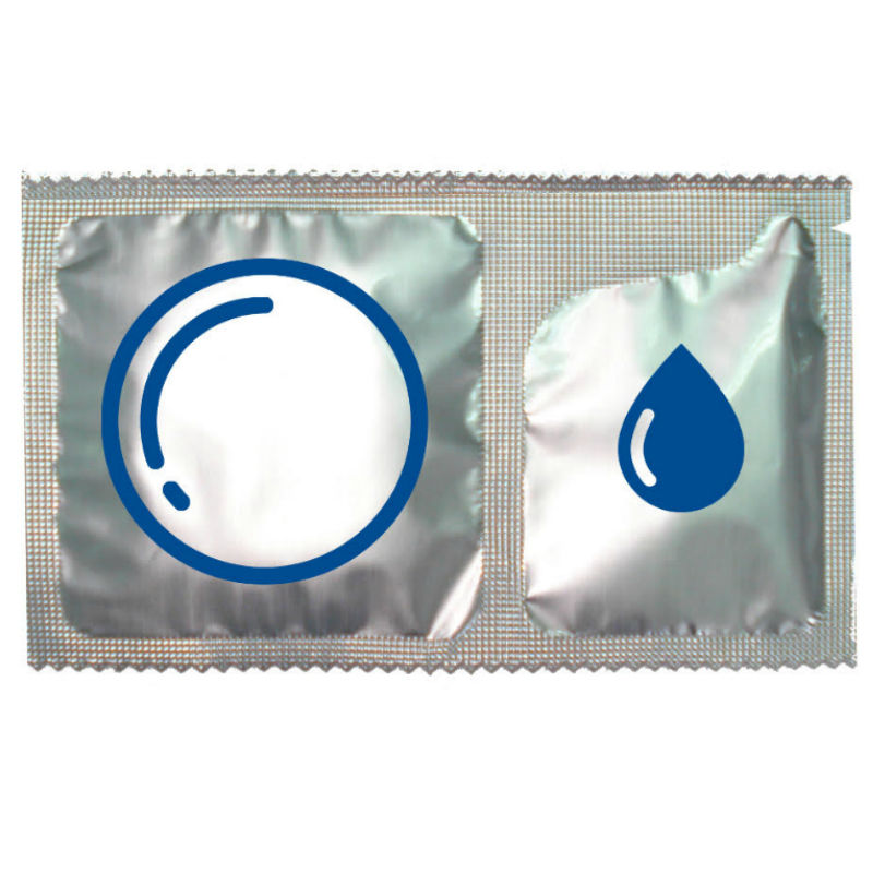 Kit de Preservativo CONTROL NATURE con Gel Lubricante - Látex Natural, Probados y Seguros