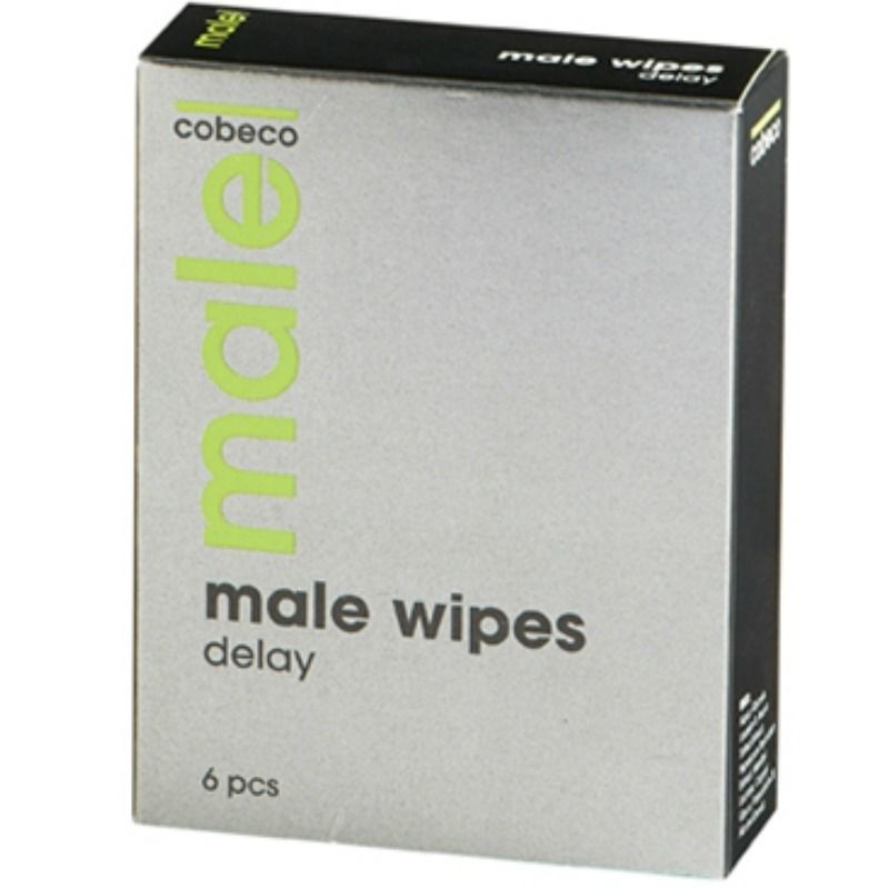 Toallitas Retardantes MALE Cobeco: Placer Prolongado con Ingredientes Naturales