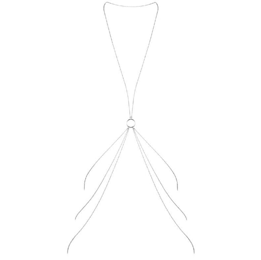 Cadenas Corporales Estilo Cabaret Años 20 - Magnifique Silver para Looks y Lencería