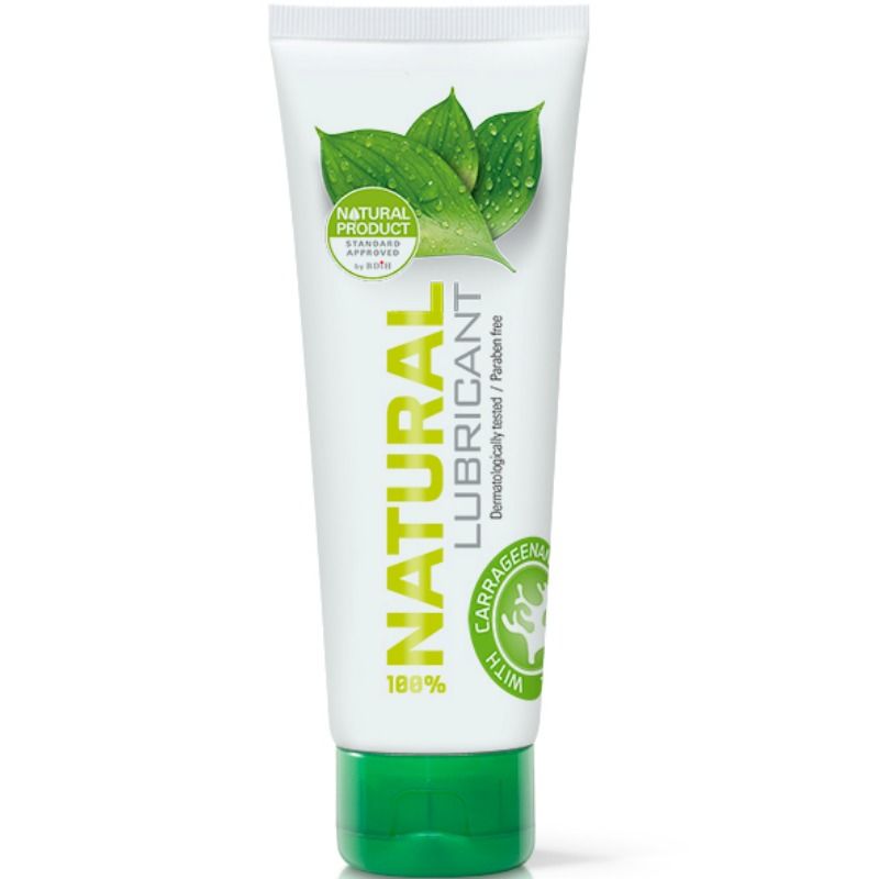 Lubricante Intimo Natural a Base de Agua - Vegano, Hipoalergénico y Aprobado por la CE | 125 ml