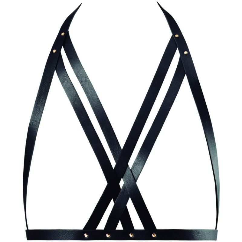 Sujetador con Correas Vegano MAZE: Elegancia BDSM y Estilo Fashion para Tus Looks
