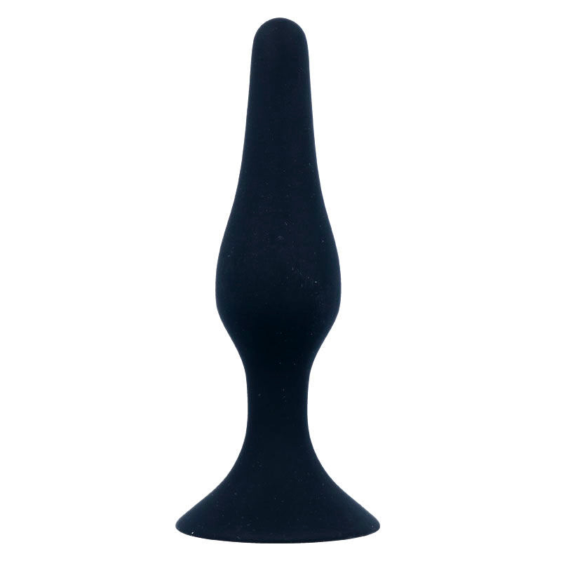 Plug Anal Nivel 2 Intense - 11.5 cm Negro de Silicona