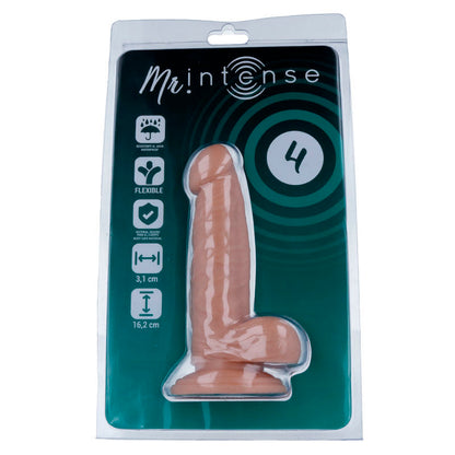 Dildo Realista Mr. Intense: Placer y Comodidad con Ventosa Potente y Diseño Hipoalergénico