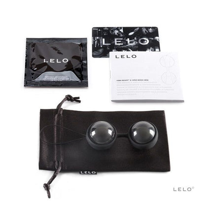 Bolas Kegel Luna Beads Noir de LELO - Fortalece tu Suelo Pélvico de Forma Elegante y Discreta