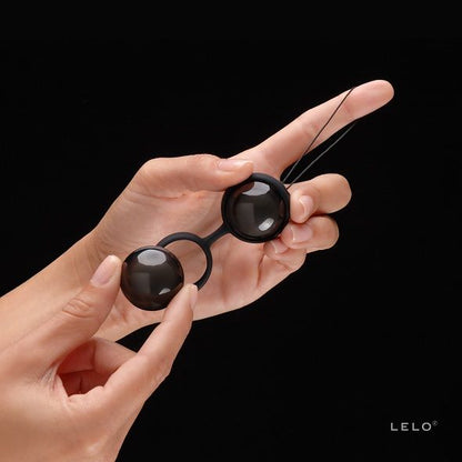 Bolas Kegel Luna Beads Noir de LELO - Fortalece tu Suelo Pélvico de Forma Elegante y Discreta