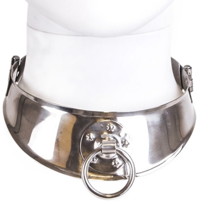 Collar de Metal con Anilla Restringidora - METAL HARD