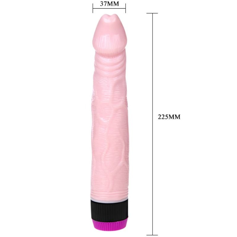 Vibrador Realístico de Textura Suave y Potente Vibración con Control de Intensidad