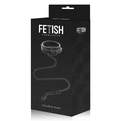 Collar Erótico con Cadena y Forro de Neopreno - Fetish Submissive
