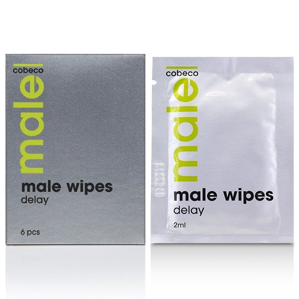 Toallitas Retardantes MALE Cobeco: Placer Prolongado con Ingredientes Naturales