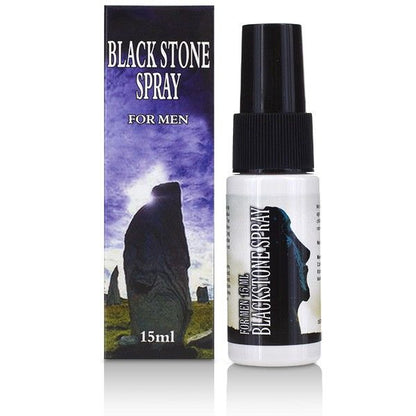 Spray Retardante Masculino Black Stone Cobeco 15ml - Prolonga el Placer