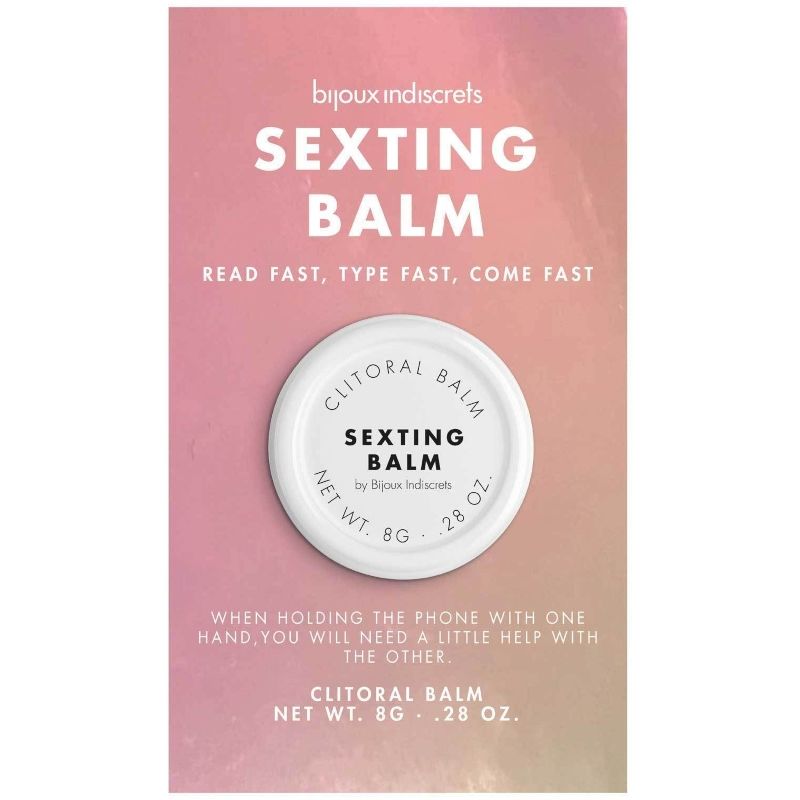 Bálsamo Estimulante con Efecto Calor para el Clítoris - Sexting Balm 8g