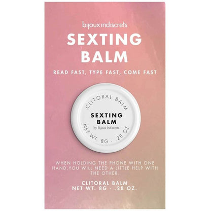 Bálsamo Estimulante con Efecto Calor para el Clítoris - Sexting Balm 8g