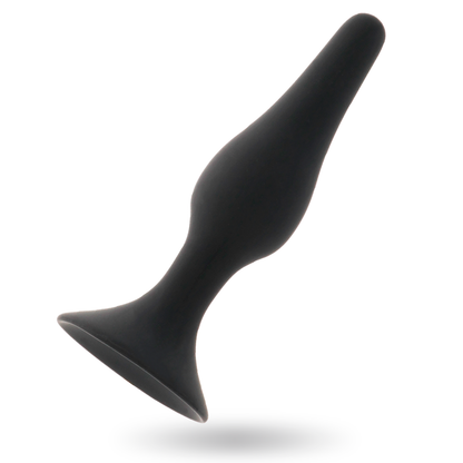 Plug Anal Nivel 3, 12.5cm, Intense Negro - Estimulación Avanzada
