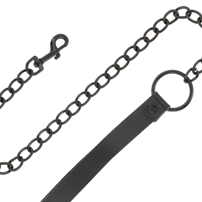 Collar con Cadena Negra DARKNESS - Elegancia y Estilo Gótico
