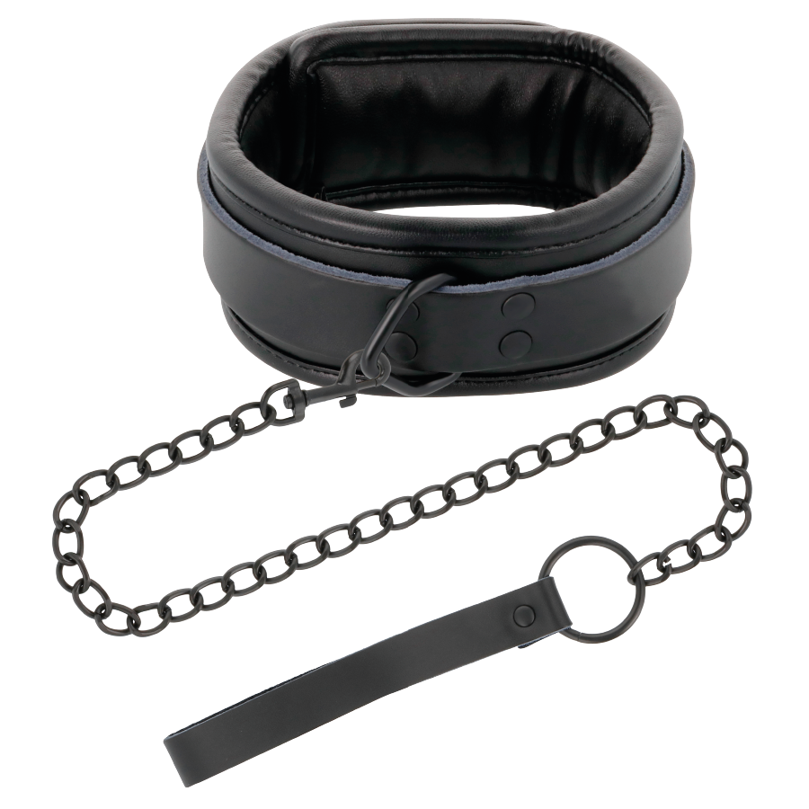 Collar con Cadena Negra DARKNESS - Elegancia y Estilo Gótico