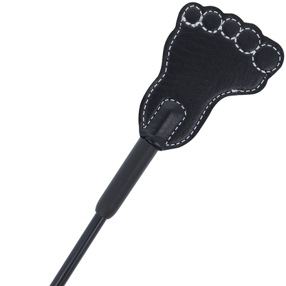 Fusta y Látigo Fetish en Color Negro - Modelo Darkness