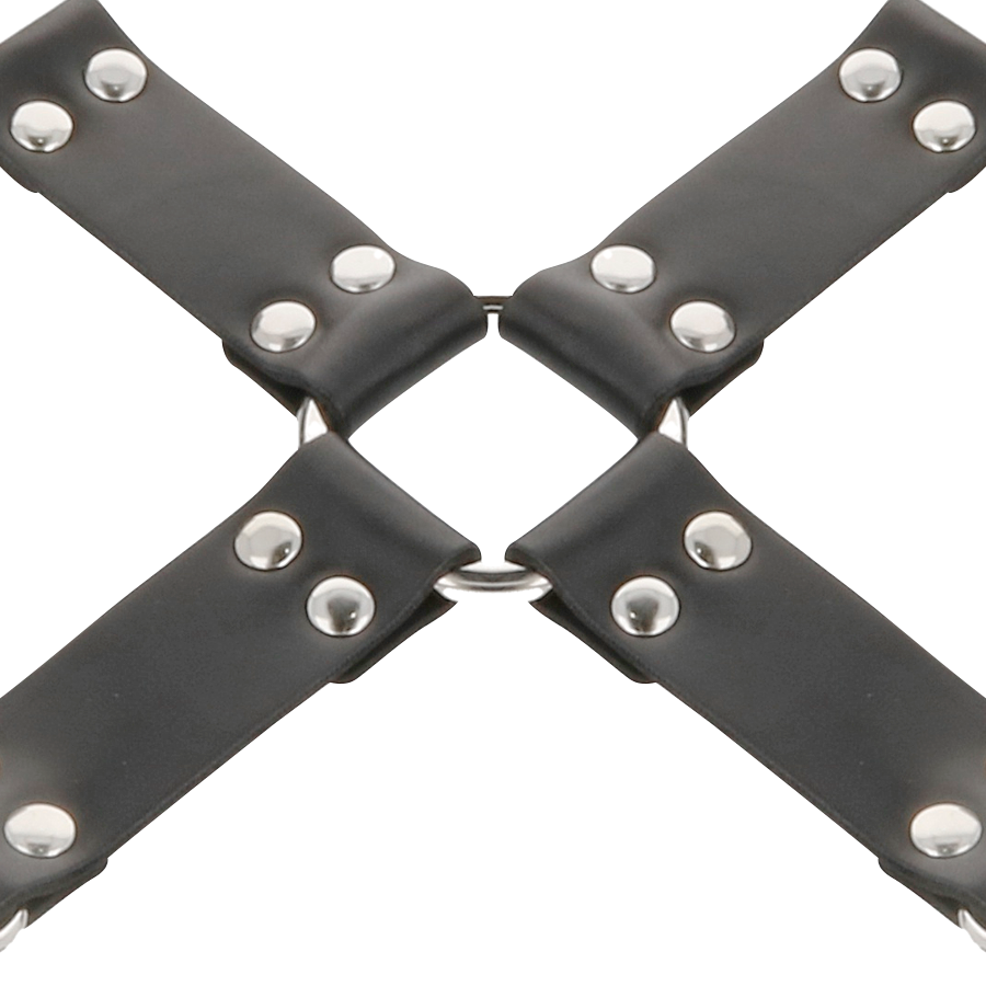 Esposas de Cuero Negras para Pies y Manos - DARKNESS