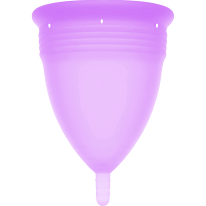 Copa Menstrual de Silicona Lila Talla L - Aprobada por FDA | Stercup