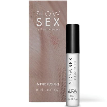 Despierta tus sentidos con Nipple Play Gel de SLOW SEX: frescura y sabor a coco en cada beso
