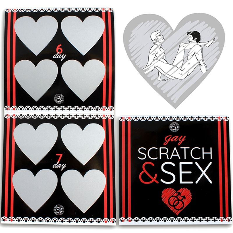 Juego Erótico para Parejas LGBT - SecretPlay Scratch & Sex (Multilenguaje)