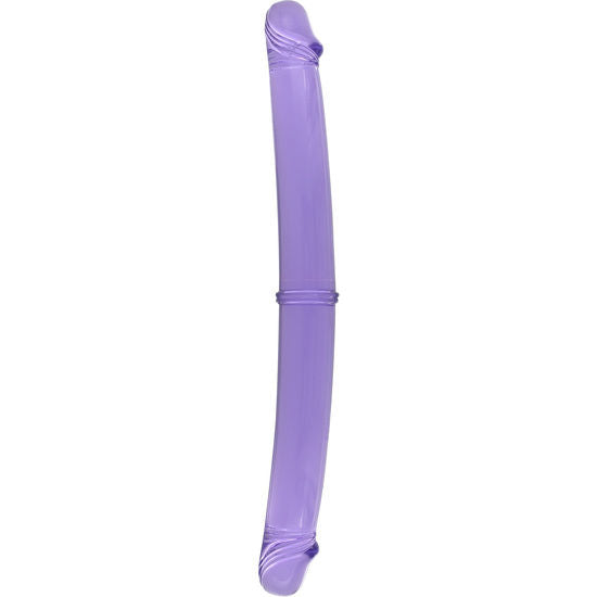 Dildo Doble Morado de 30 cm - Seven Creations