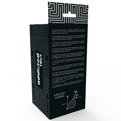 Limpiador Anal Negro - Juguetes Eróticos Addicted Toys