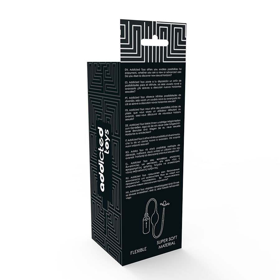 Kit de Enema Negro - Juguetes Addicted para una Experiencia Segura y Confortable