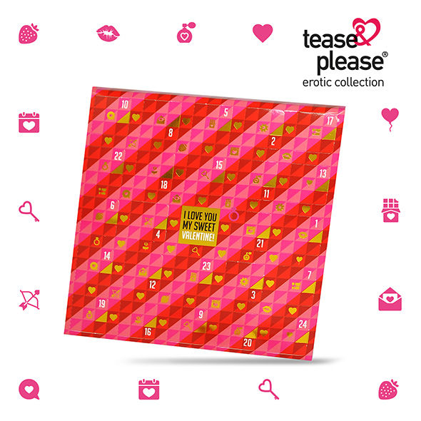 Calendario de Adviento San Valentín - Tease & Please: Sorpresas Románticas y Eróticas