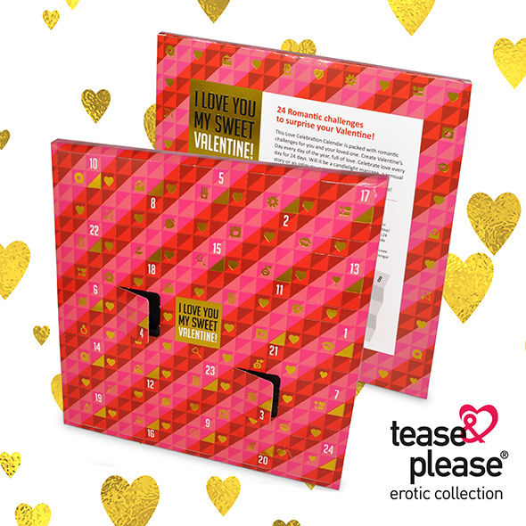 Calendario de Adviento San Valentín - Tease & Please: Sorpresas Románticas y Eróticas