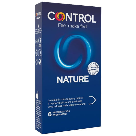 Preservativos Naturales Adapta Nature - Pack de 6 Unidades Control
