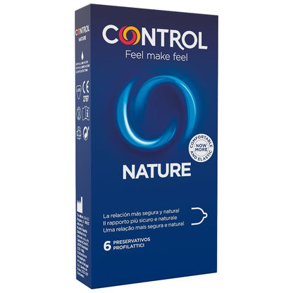 Preservativos Naturales Adapta Nature - Pack de 6 Unidades Control