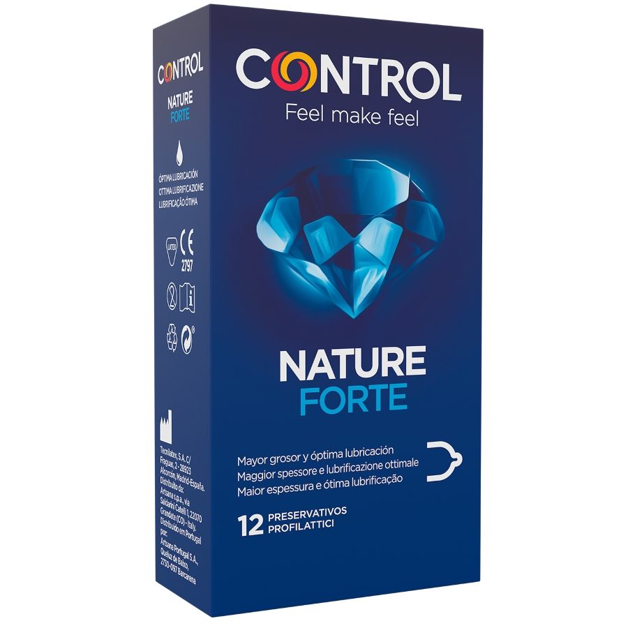 Control Forte - Paquete de 12 Preservativos Resistentes